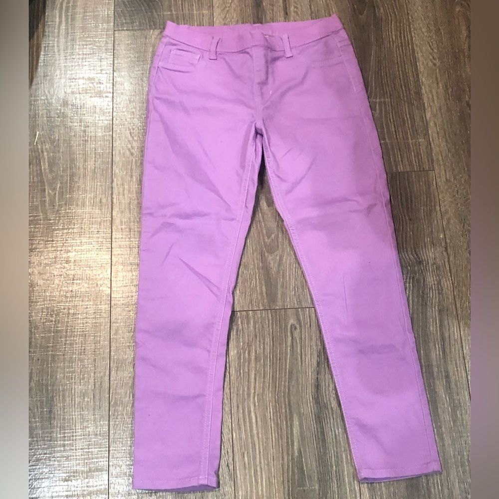 Wonder Nation Girls Leggings Size 10-12 Lavender Leggings